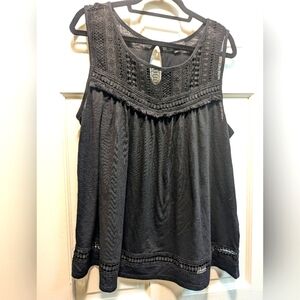 Lane Bryant sleeveless swing blouse